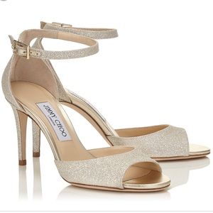 Jimmy Choo Annie 85 - Platinum Ice Color